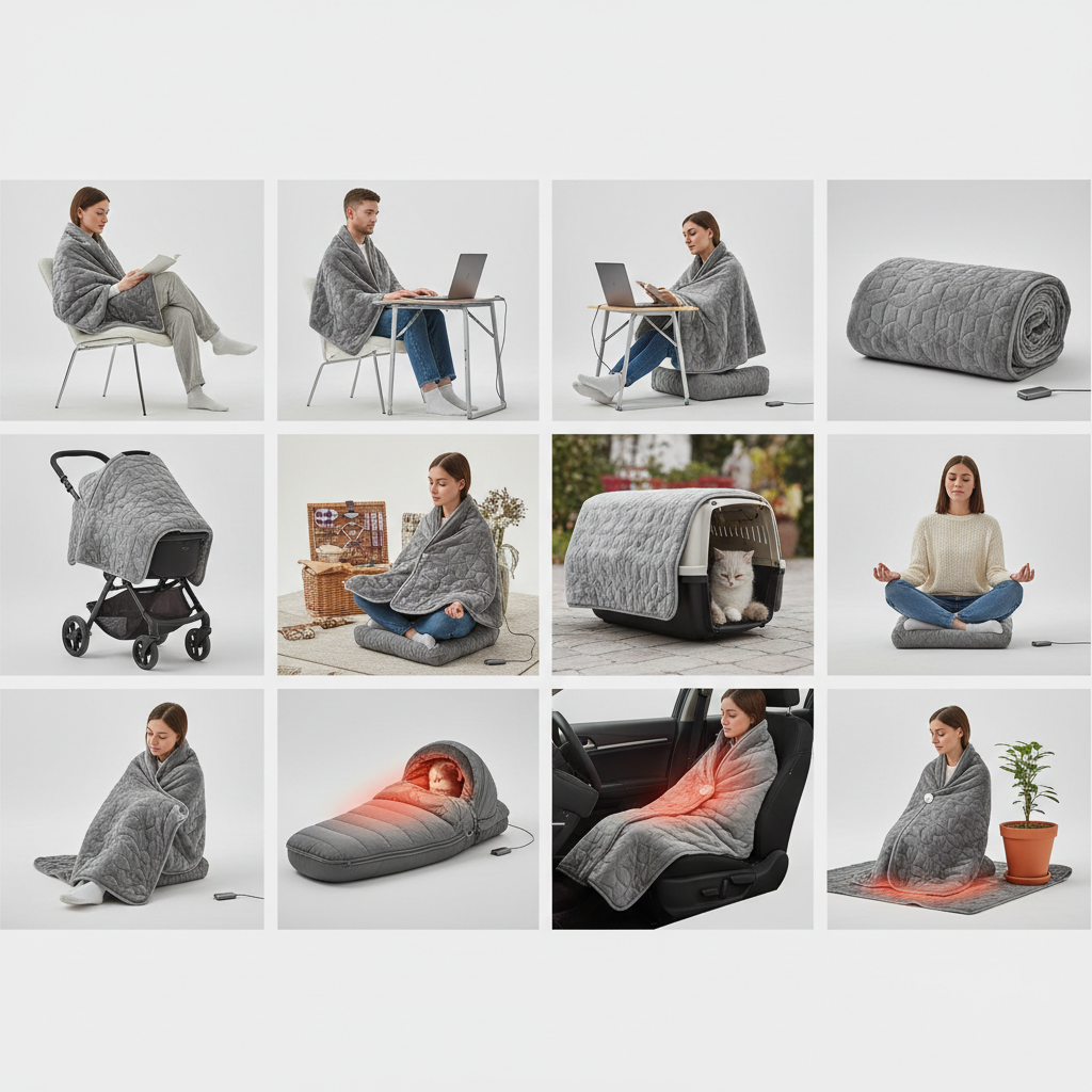 10 Façons Ingénieuses d'Utiliser votre Couverture Chauffante Portable - Image principale de l'article