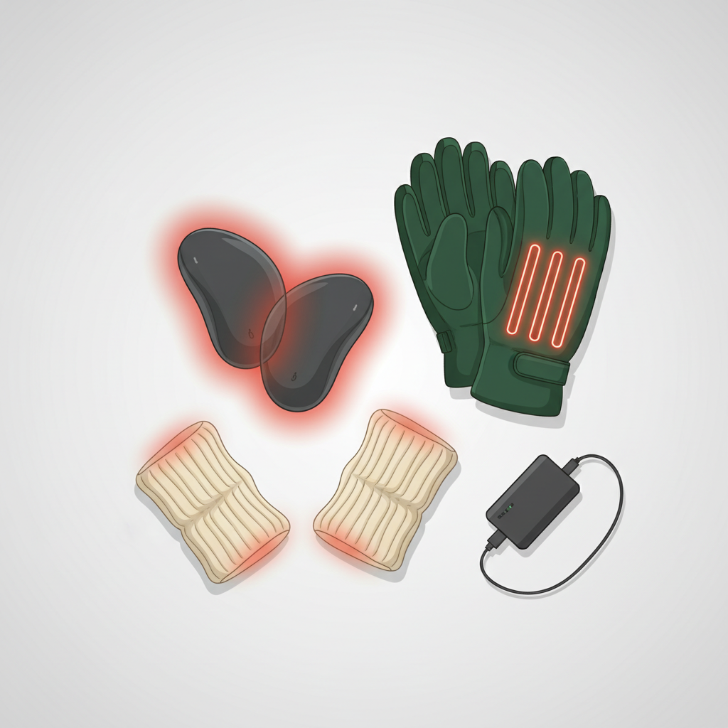Accessoires Chauffants pour les Mains : Fini les Extrémités Gelées - Illustration pour Meilleurs Produits Chauffants : Le Guide Complet pour un Hiver Douillet