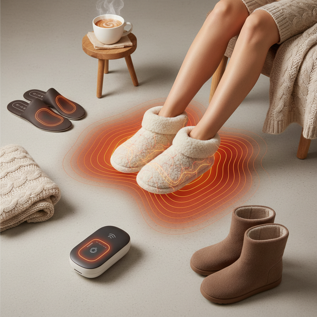 Les Meilleurs Produits Chauffants pour les Pieds : Le Confort Ultime - Illustration pour Meilleurs Produits Chauffants : Le Guide Complet pour un Hiver Douillet