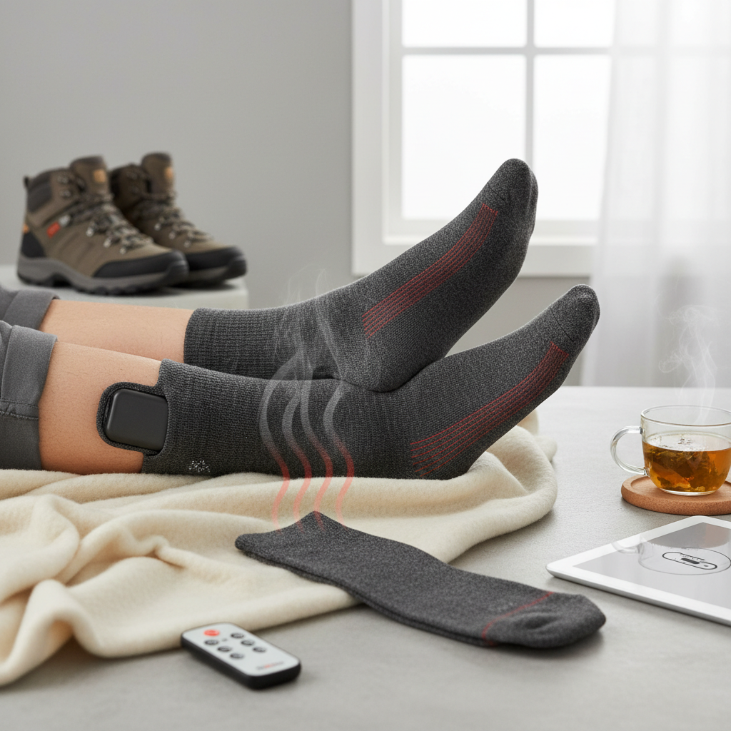 Pourquoi Opter pour une Chaussette Chauffante Homme ? - Illustration pour Chaussette Chauffante Homme : Guide Ultime Confort & Style