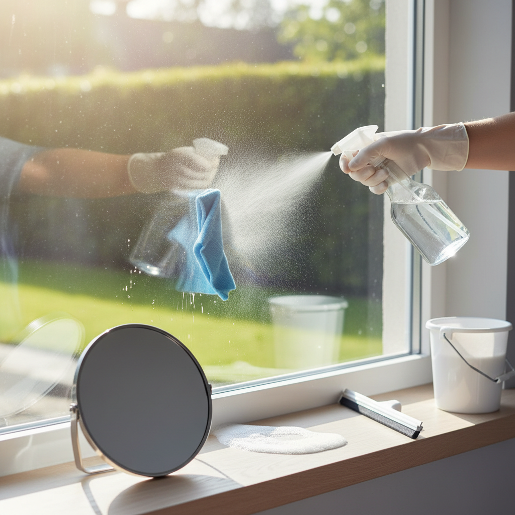 1 – Quand nettoyer vos vitres pour un résultat optimal ? - Illustration pour Produit nettoyage vitre : Le guide pour des surfaces étincelantes