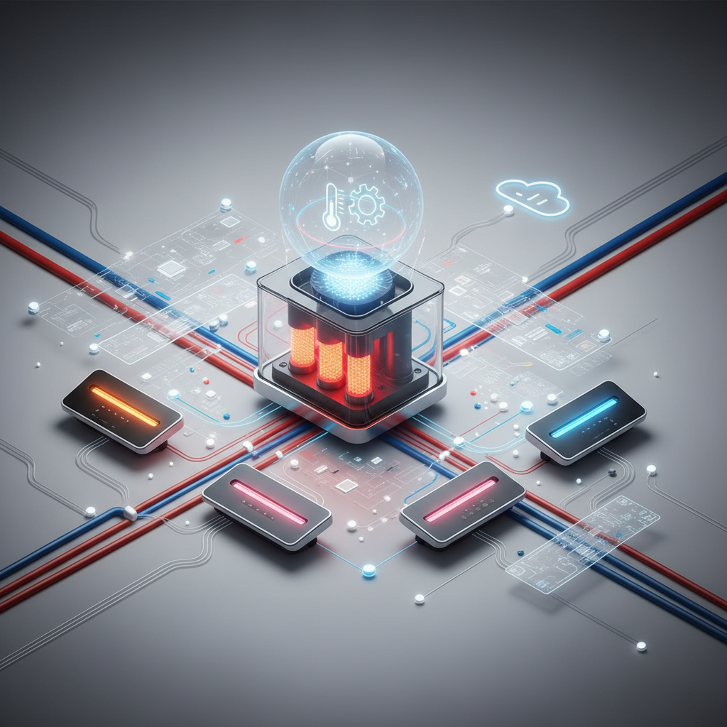 Gestion de la chaleur et systèmes de contrôle intelligents - Illustration pour Fonctionnement produits chauffants : Plongée technologique