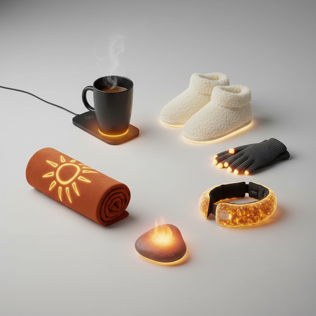 Top 6 des idées cadeaux produits chauffants originaux 2024 - Illustration pour Top 6 des idées cadeaux originaux pour les amateurs de chaleur en 2024