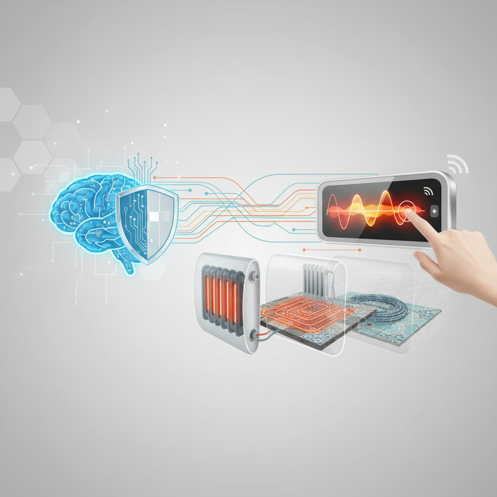 Contrôle et Sécurité : L'Intelligence au Service du Confort - Illustration pour Technologie produits chauffants : Innovations et guide complet