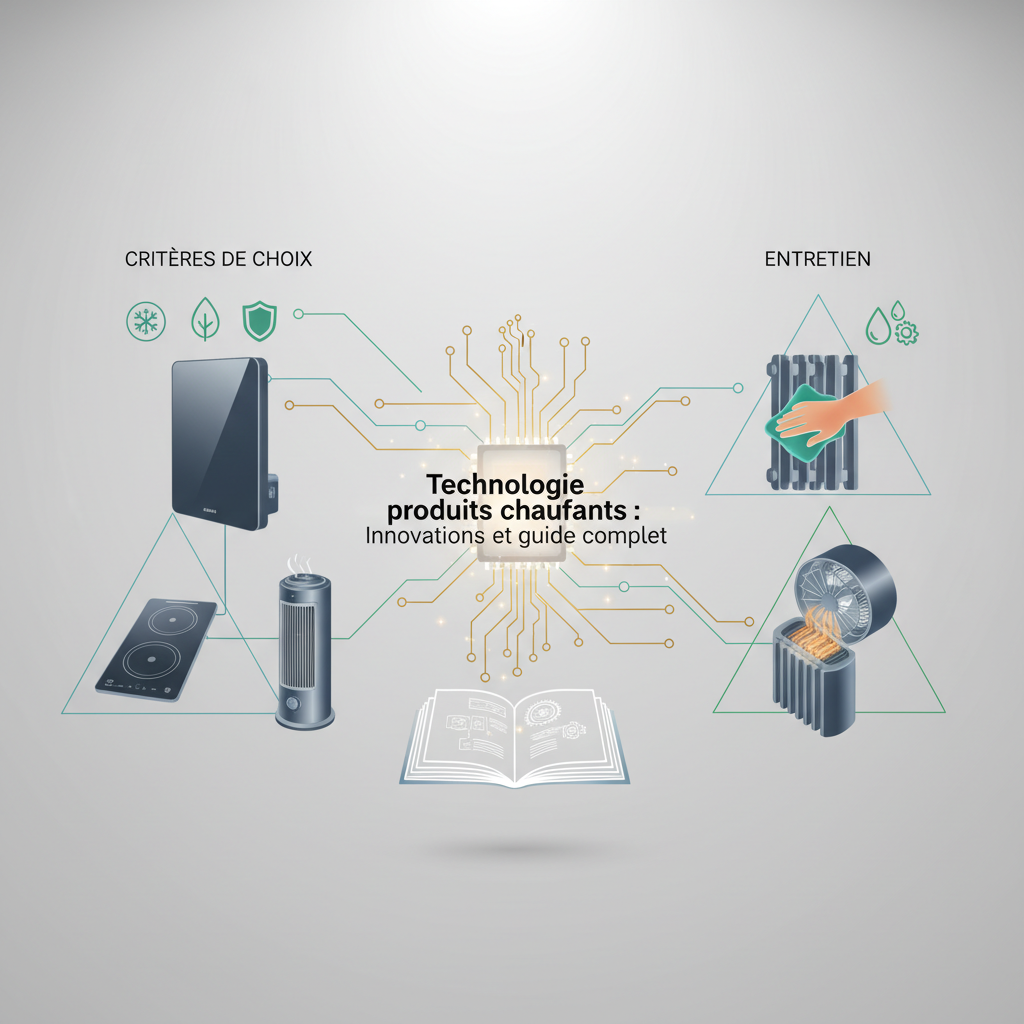 Critères de Choix et Entretien des Produits Chauffants - Illustration pour Technologie produits chauffants : Innovations et guide complet