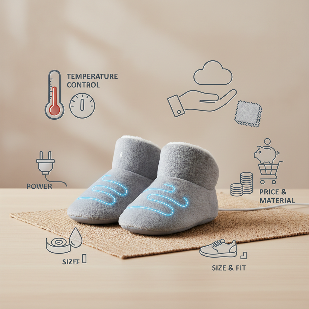 Critères Clés pour Choisir le Meilleur Chauffe Pieds Électrique - Illustration pour Chauffe Pieds Électrique : Guide Ultime Confort & Bien-être
