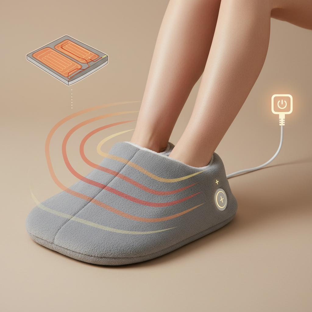 Qu'est-ce qu'un Chauffe Pieds Électrique et Comment Fonctionne-t-il ? - Illustration pour Chauffe Pieds Électrique : Guide Ultime Confort & Bien-être