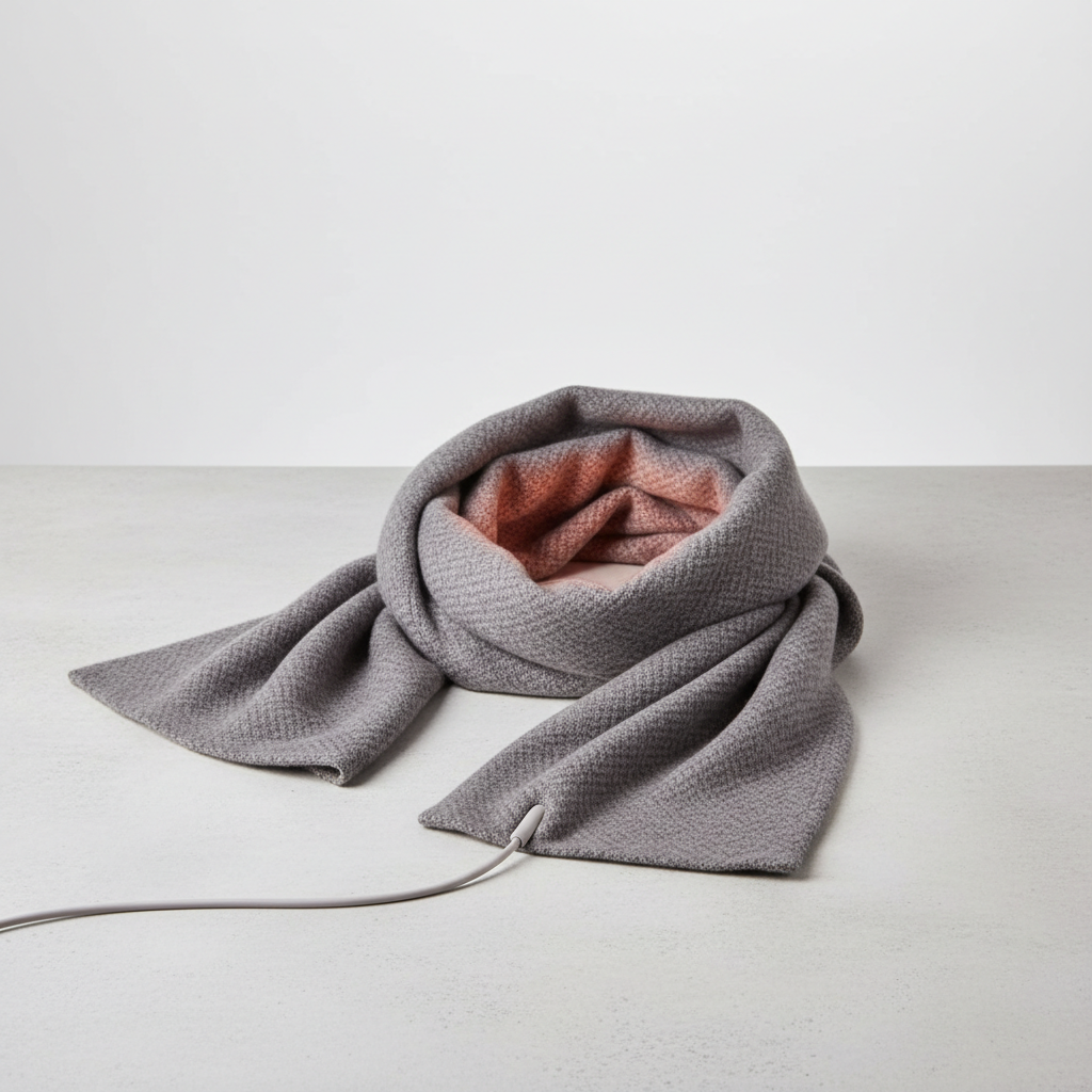 Écharpe chauffante : L'alliée style et chaleur contre le froid - Image principale de l'article