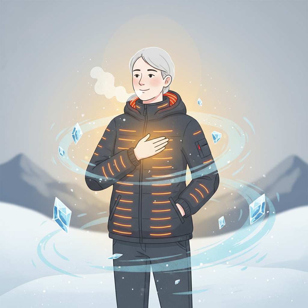 Pourquoi opter pour une veste chauffante ? Les avantages indéniables - Illustration pour Veste chauffante : Le guide ultime pour rester au chaud tout l'hiver
