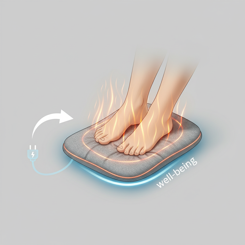 Qu'est-ce qu'un Chauffe Pieds Électrique et Pourquoi en Avez-vous Besoin ? - Illustration pour Chauffe Pieds Électrique : Guide Ultime Confort & Bien-être