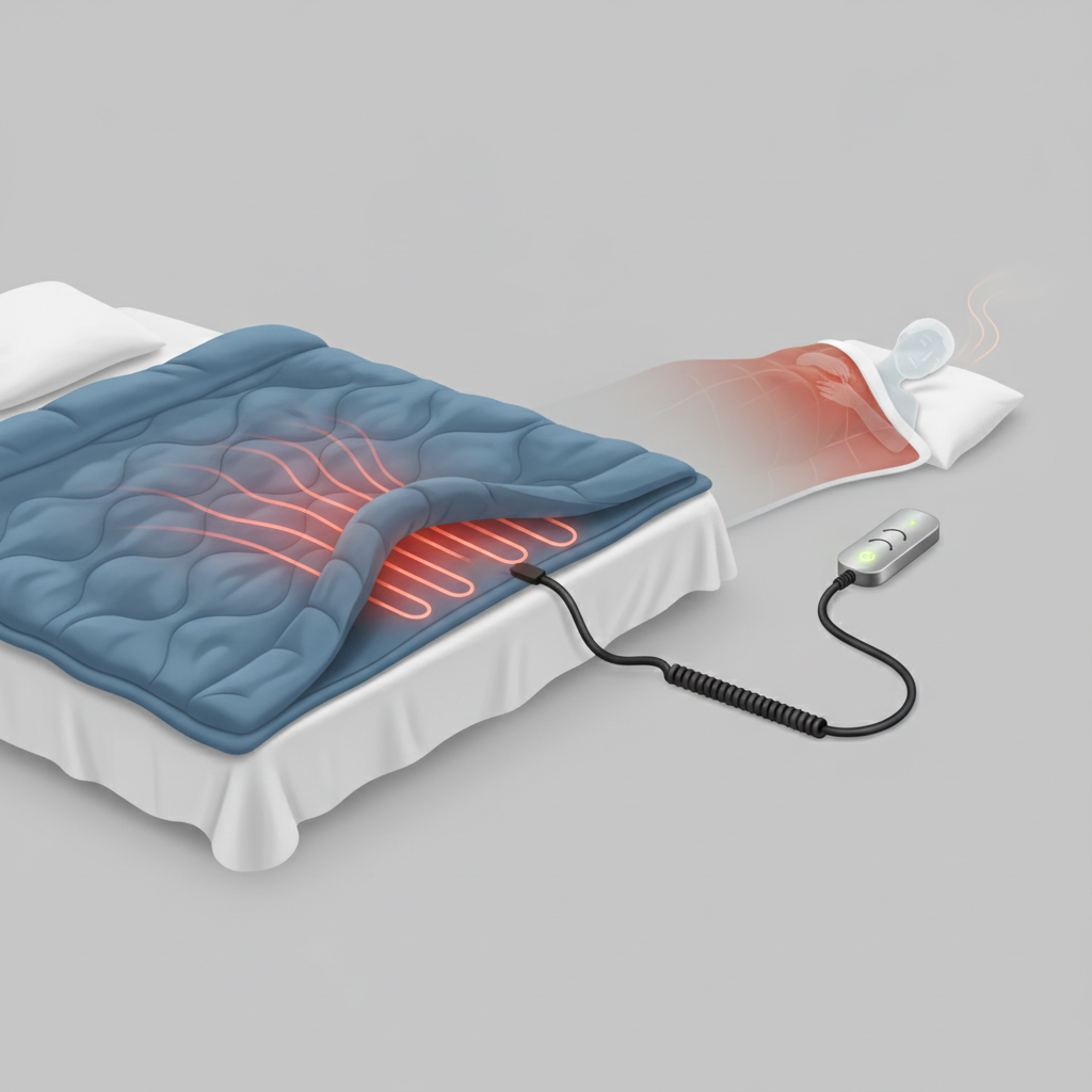 Qu'est-ce qu'une Couverture Chauffante Électrique et Comment Fonctionne-t-elle ? - Illustration pour Guide Ultime : Bien Choisir Sa Couverture Chauffante Électrique