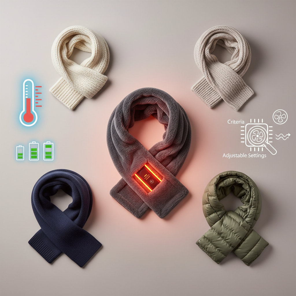 Comment Choisir la Meilleure Écharpe Chauffante : Critères Essentiels - Illustration pour Écharpe Chauffante : Le Confort Ultime Contre le Froid