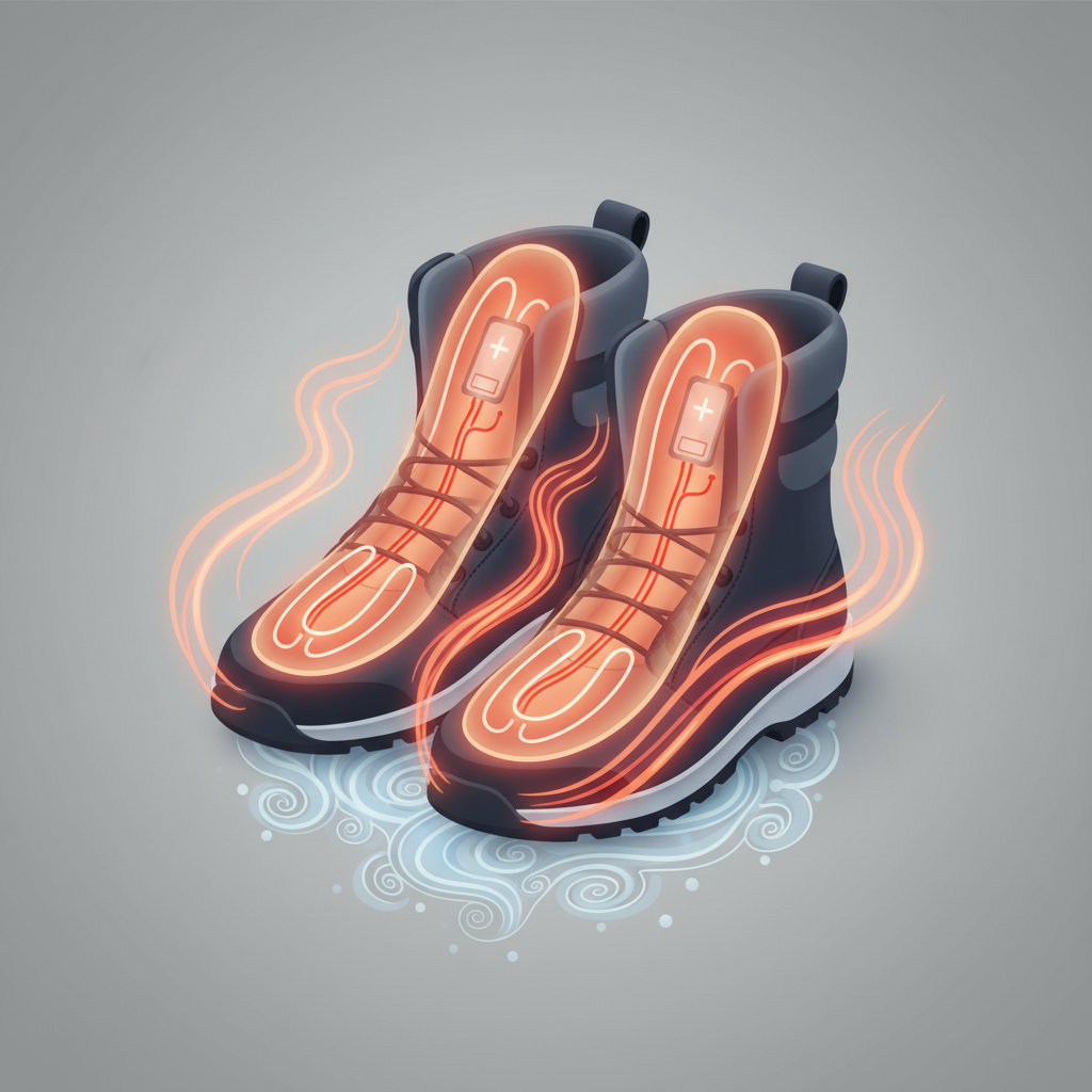 Qu'est-ce qu'une Semelle Chauffante et Comment Ça Marche ? - Illustration pour Semelles Chauffantes : Guide Ultime pour des Pieds au Chaud Partout