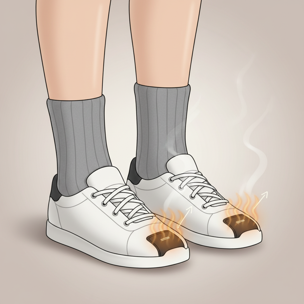 Qu'est-ce qu'un chauffe-orteils et pourquoi en avez-vous besoin ? - Illustration pour Chauffe-orteils : La solution discrète pour des pieds toujours au chaud