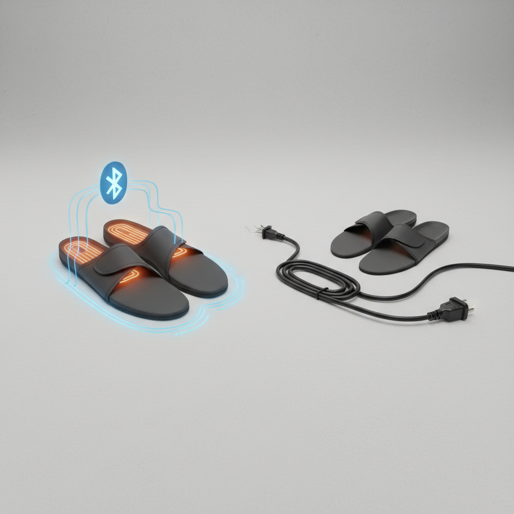 Semelle Chauffante Bluetooth : La Révolution Sans Fil à vos Pieds - Illustration pour Semelle Chauffante Bluetooth : Confort Sans Fil ou Fiabilité Filaire ?
