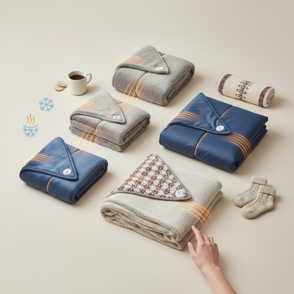 Comment choisir la meilleure couverture chauffante portable ? - Illustration pour Couverture chauffante portable : Votre alliée confort contre le froid