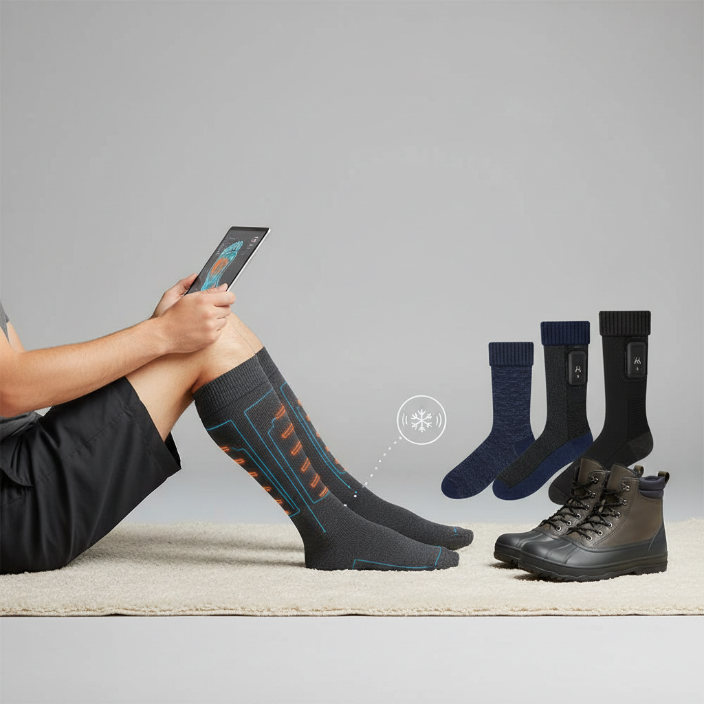 Comment Choisir la Chaussette Chauffante Homme : Guide Ultime Confort & Style Idéale ? - Illustration pour Chaussette Chauffante Homme : Guide Ultime Confort & Style