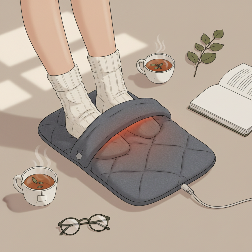 Pourquoi Adopter une Couverture Chauffante Pieds ? - Illustration pour Couverture Chauffante Pieds : Le Guide Ultime pour un Confort Optimal