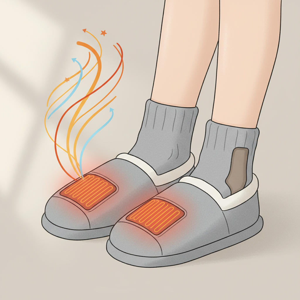 Pourquoi le chauffe orteils est-il si utile ? - Illustration pour Chauffe orteils : Une utilité insoupçonnée pour un confort optimal