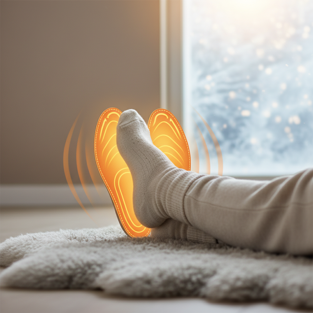Pourquoi Adopter les Semelles Chauffantes ? Confort et Bien-être Assurés - Illustration pour Semelles Chauffantes : Guide Ultime pour des Pieds au Chaud Tout l'Hiver