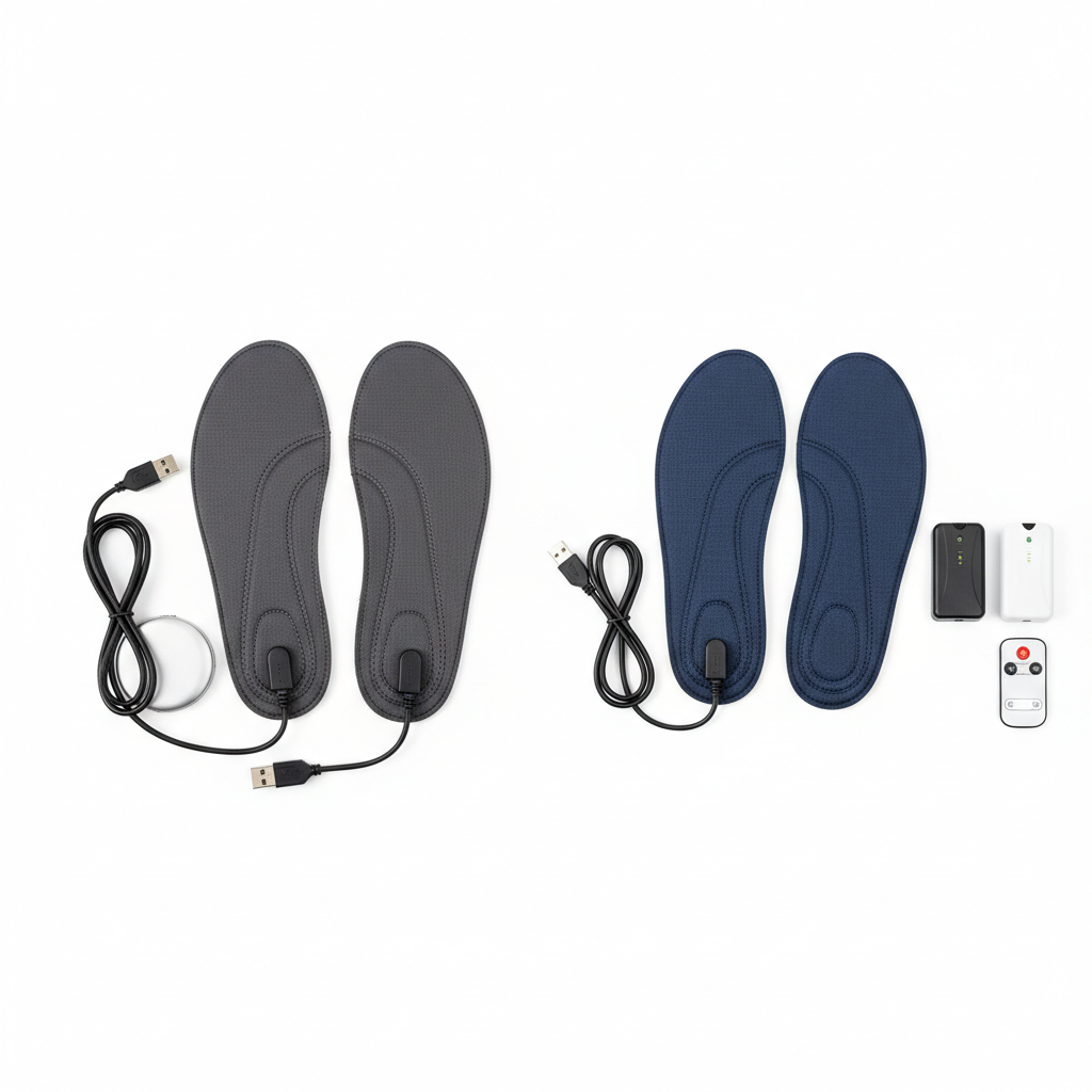 Semelles chauffantes USB vs Batterie : Le Guide Définitif - Image principale de l'article