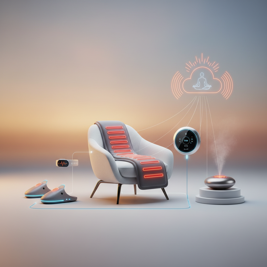 4. La Thérapie par la Chaleur et le Bien-Être : Une Approche Holistique - Illustration pour Innovations Produits Chauffants : Le Futur de la Chaleur Connectée