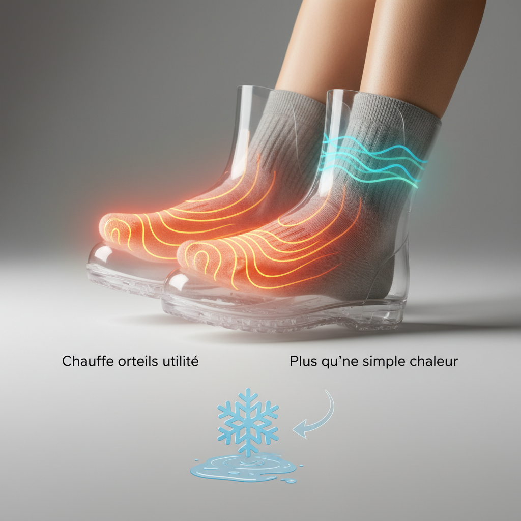Comprendre la Chauffe orteils utilité : Plus qu'une simple chaleur - Illustration pour Chauffe orteils utilité : Un confort optimal pour vos pieds