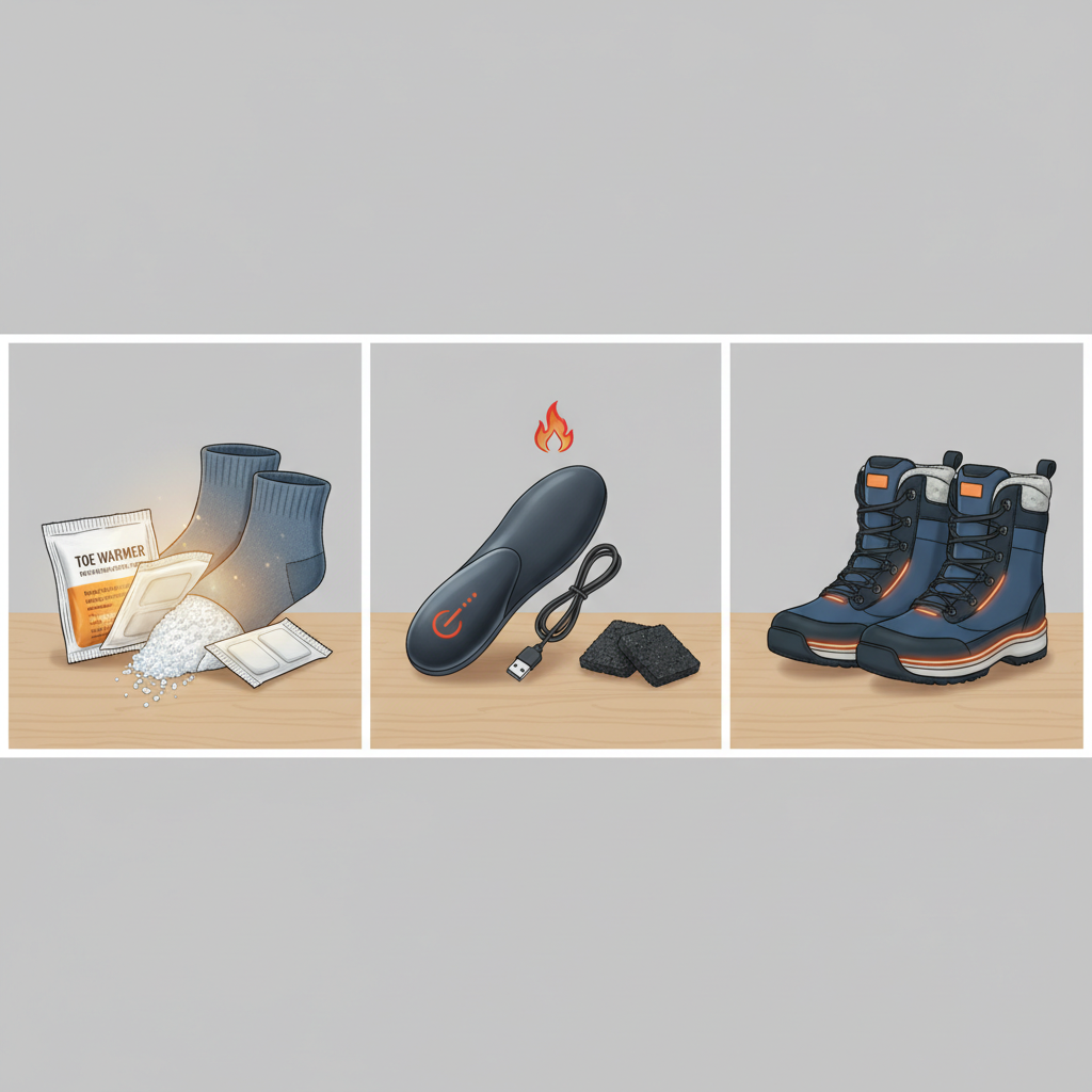 Types de Chauffe-orteils : Explorer les options pour un confort optimal - Illustration pour Chauffe orteils utilité : Un confort optimal pour vos pieds